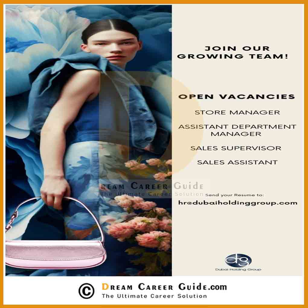 Dubai Holding Group Jobs Latest Openings