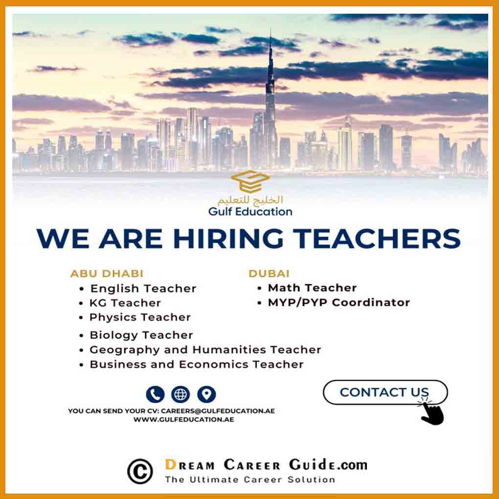 Gulf Education Jobs Apply Now To Latest Gulf Vacancy