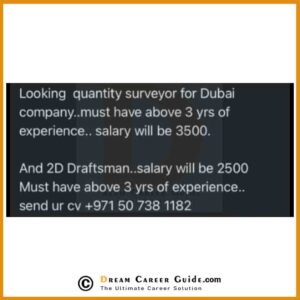 urgent job vacancies in dubai 