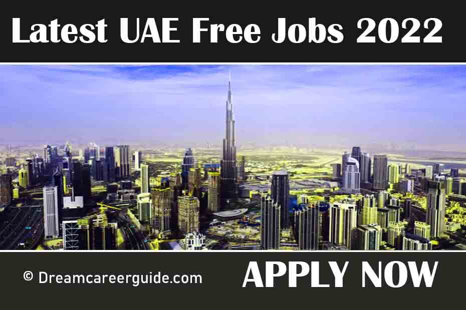 Dubai Jobs with Visa Freely Offered 2022 Dream Career Guide