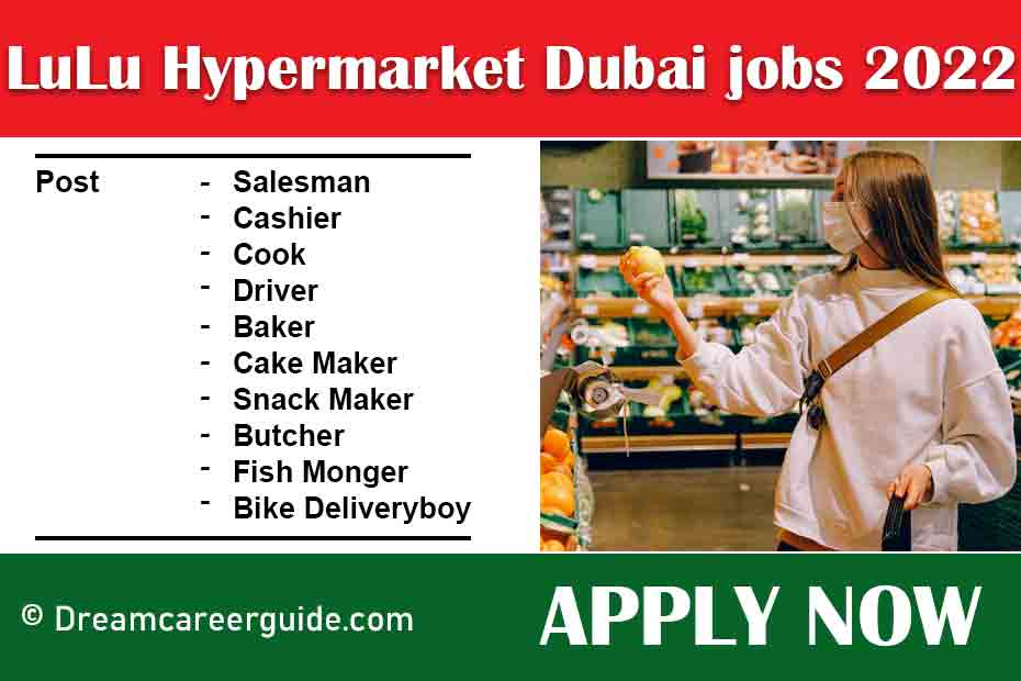 LuLu Hypermarket Dubai job vacancies 2022