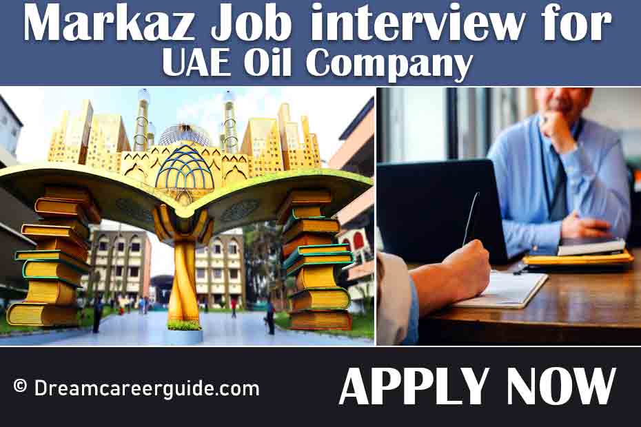 Markaz Job interview