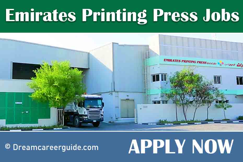 Emirates Printing Press UAE Job Vacancies Apply Now
