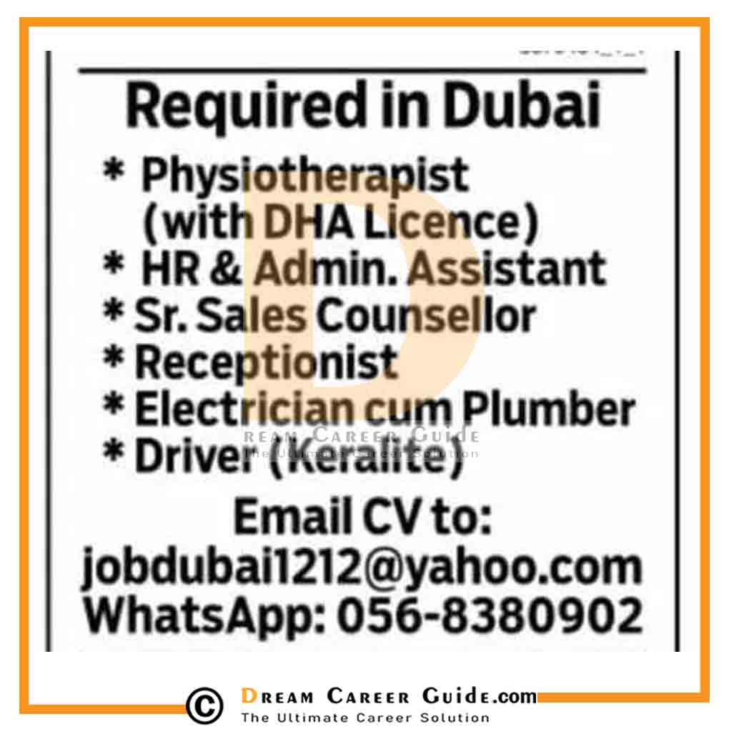 Urgent Jobs In Dubai With Visa Dream Career Guide