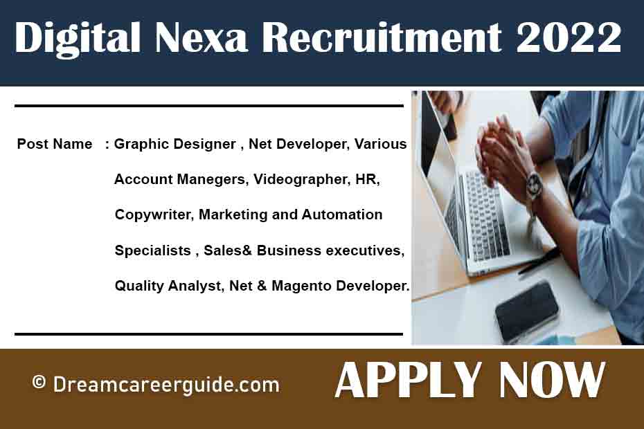 Digital Nexa Dubai  Careers Latest Job