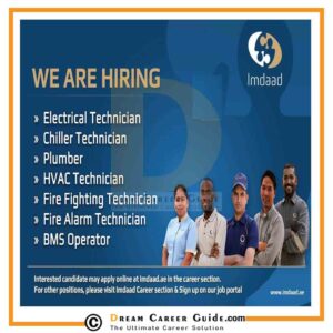 Imdaad Company Job Vacancies 2022