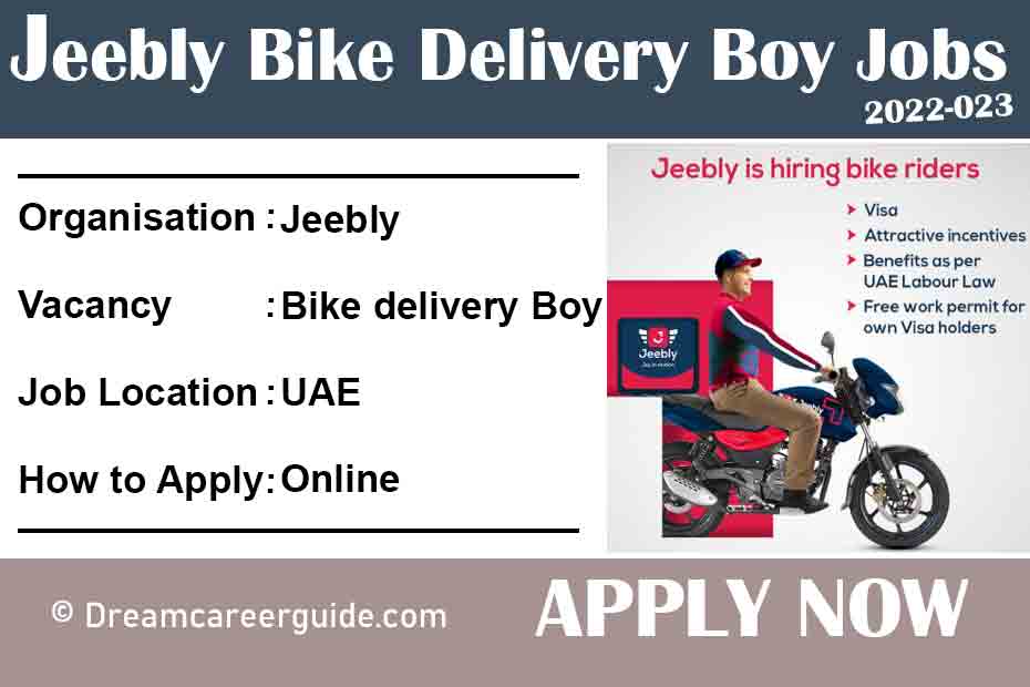 Jeebly Jobs | Latest Bike Delivery Jobs in Dubai