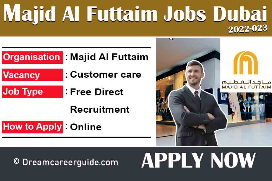 Majid Al Futtaim Careers Latest Job Vacancy in Dubai