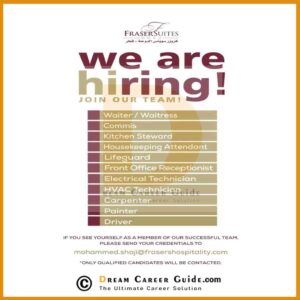 Fraser Suites Doha Careers Latest Openings 