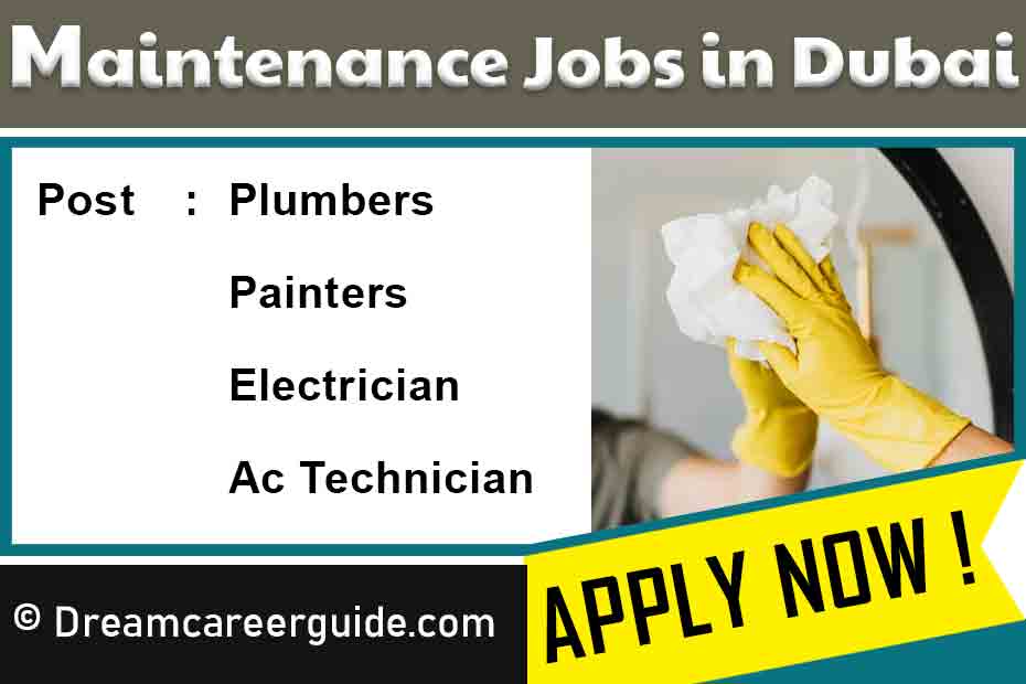 Maintenance Jobs in UAE