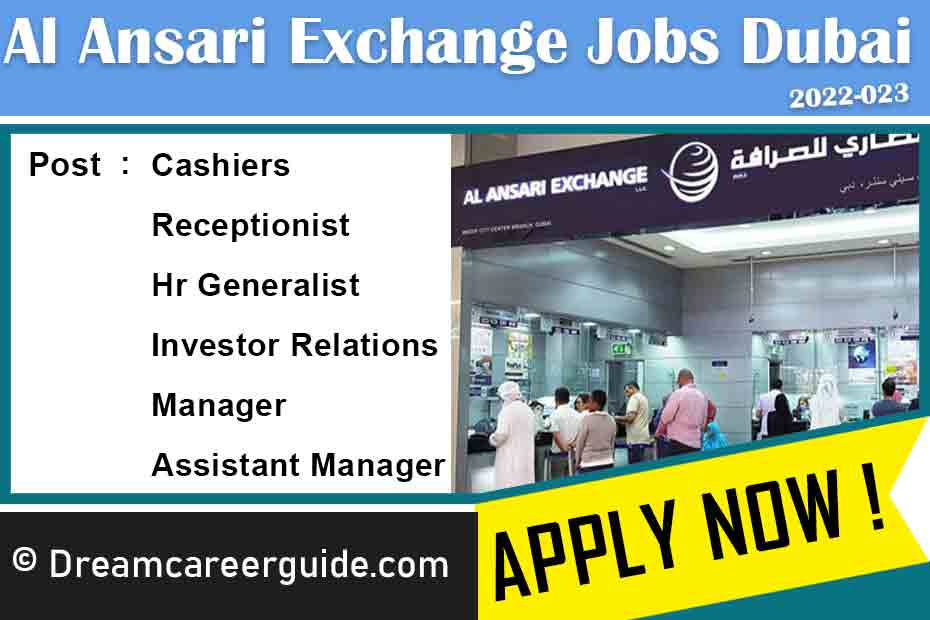 Al Ansari Exchange Careers Latest Job Openings