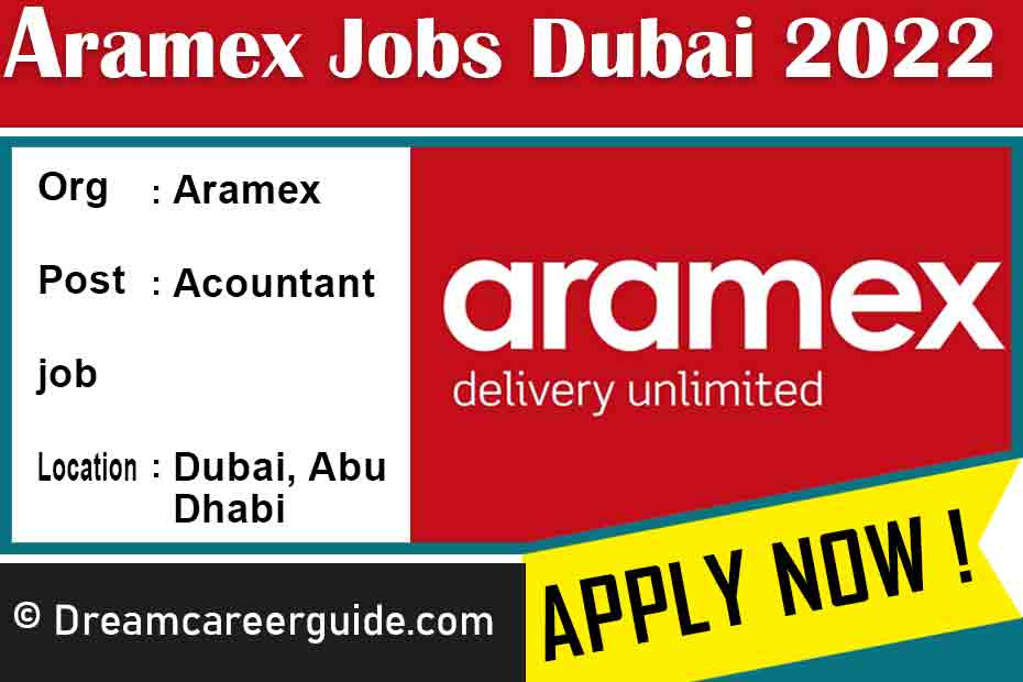 Aramex Jobs In Dubai 2022 023 Apply Now 