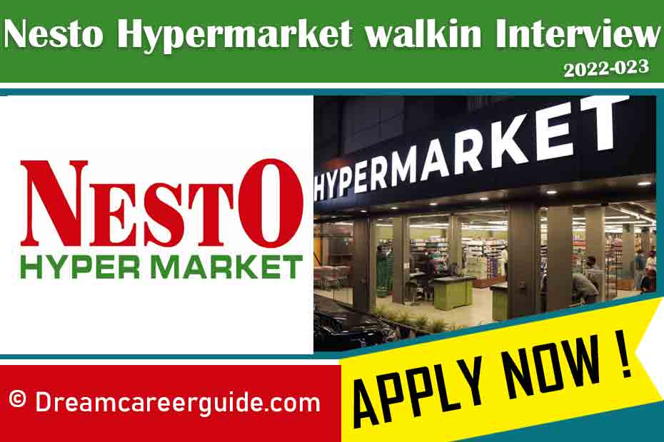 Nesto Hypermarket Careers UAE Latest Walkin Interview 2022-023