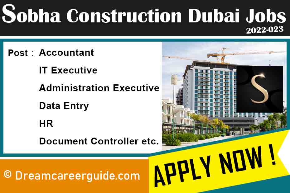 Sobha Construction Dubai Jobs 2022-023
