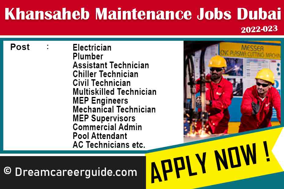 Khansaheb Careers Latest Job Openings 2022-023
