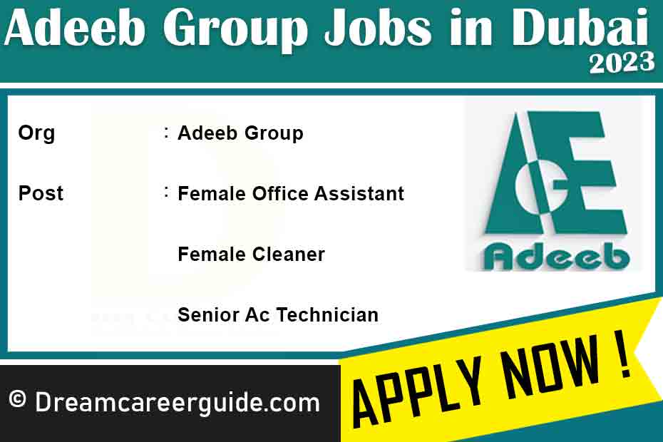 Adeeb Group CareersLatest Job Openings 2023