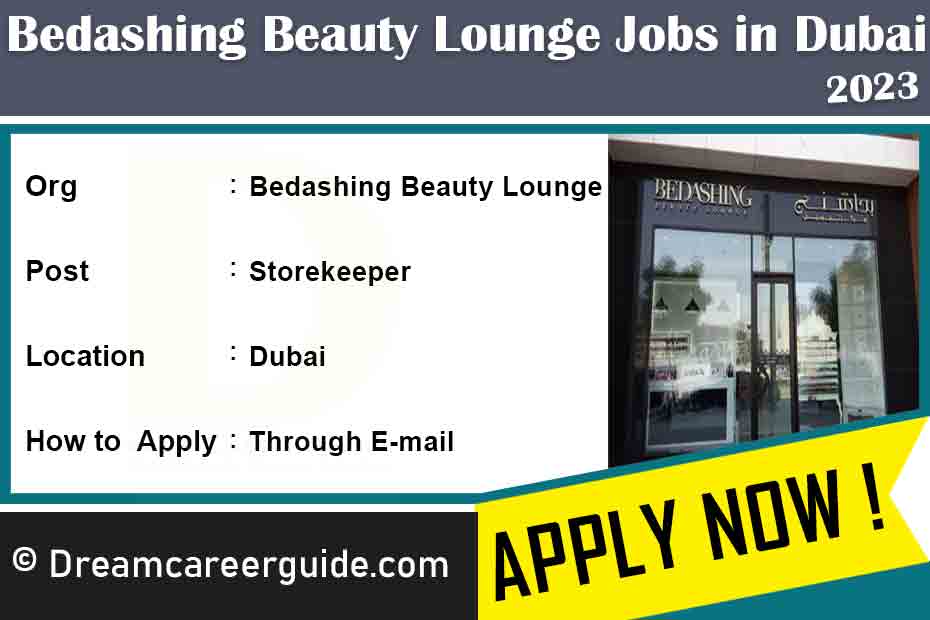 Bedashing Beauty Lounge Careers Latest Job Openings 2023