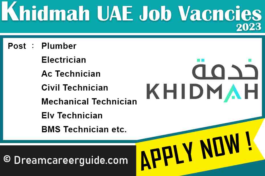 Khidmah UAE Careers Latest Job Openings 2023