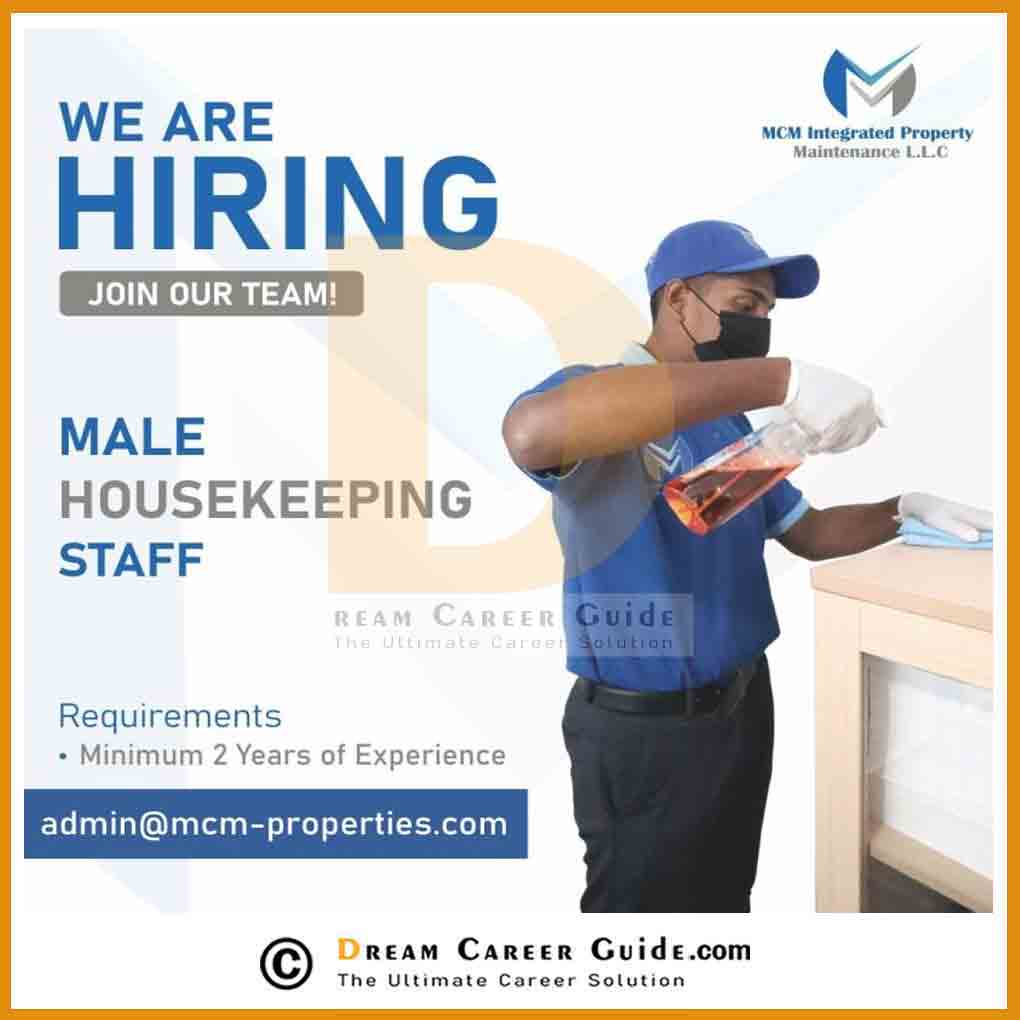 MCM Integrated Property Maintenance Careers Latest Job Openings 2023