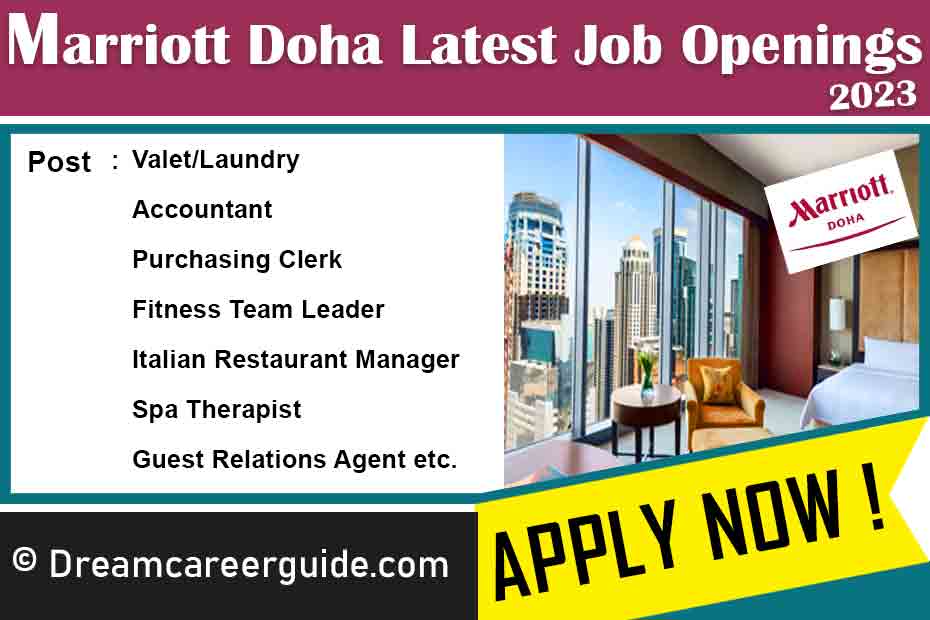 Marriott Doha Careers Latest Job Openings 2023