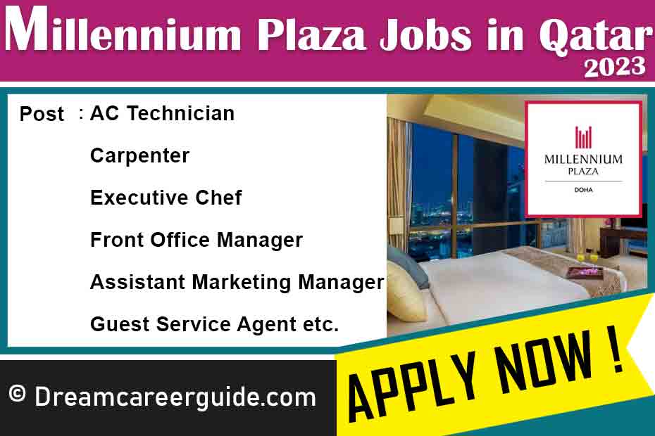 Millennium Plaza Doha Careers Latest Job Openings 2023