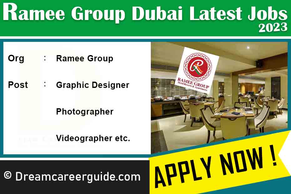Ramee Group Careers Latest Job Openings 2023