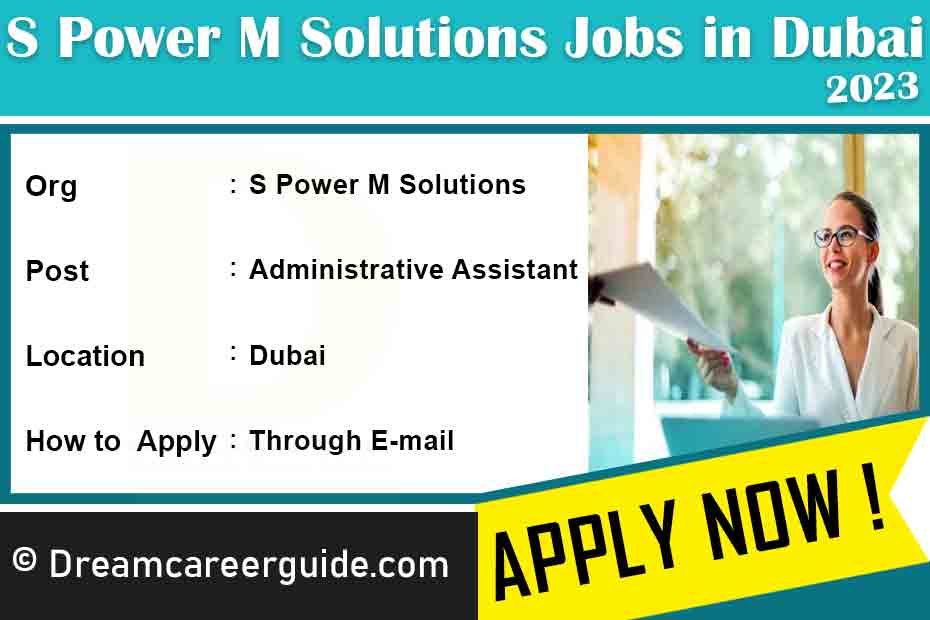 S Power M Solutions Careers Latest Job Openings 2023