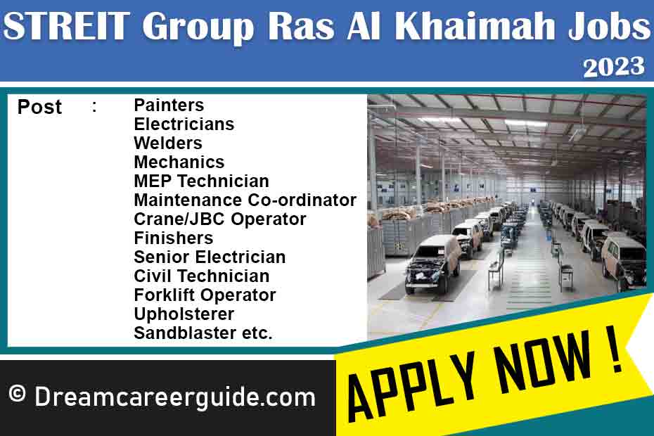 STREIT Group Ras Al Khaimah Careers 2023 Apply Now