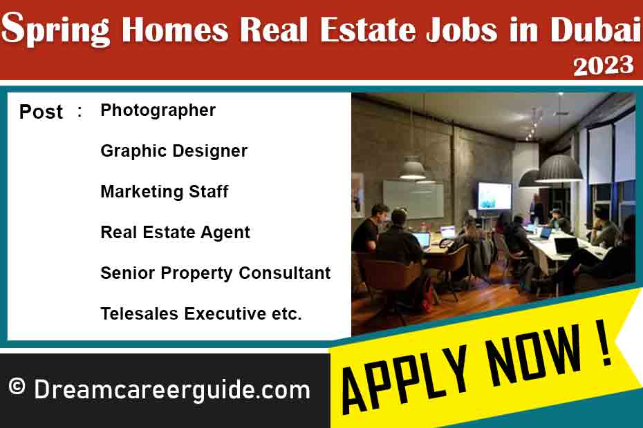 Spring Homes Real Estate Careers Latest Job Openings 2023