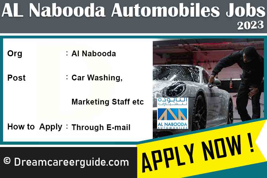 Al Nabooda Automobiles Careers
