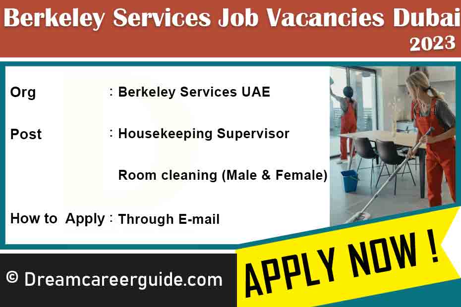 Berkeley Services Job Vacancies Dubai