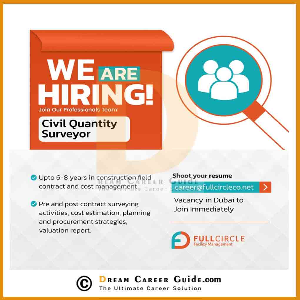 Full Circle Facility Management Jobs in Dubai 2023