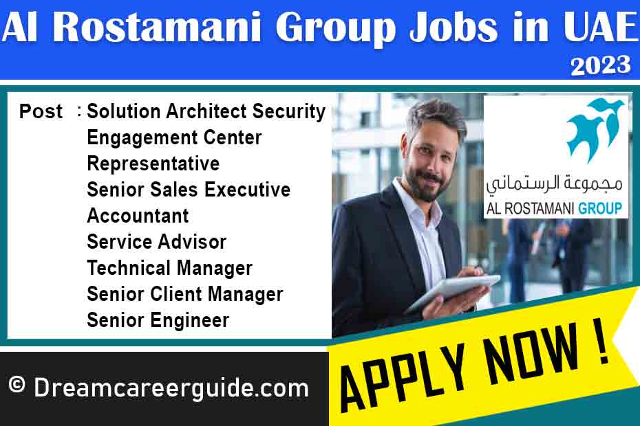 Al Rostamani Group Careers Latest Job Openings 2023