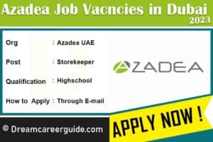 Azadea Careers Latest Job Openings 2023