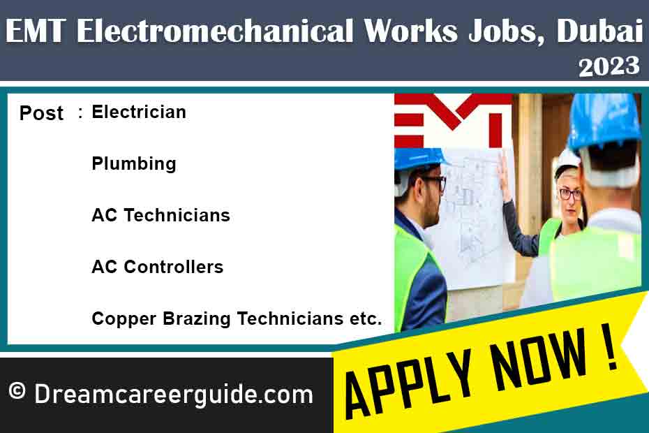 EMT Electromechanical Works L.L.C. Jobs 2023