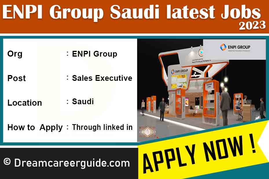 ENPI Group Careers Saudi Latest Job Openings 2023