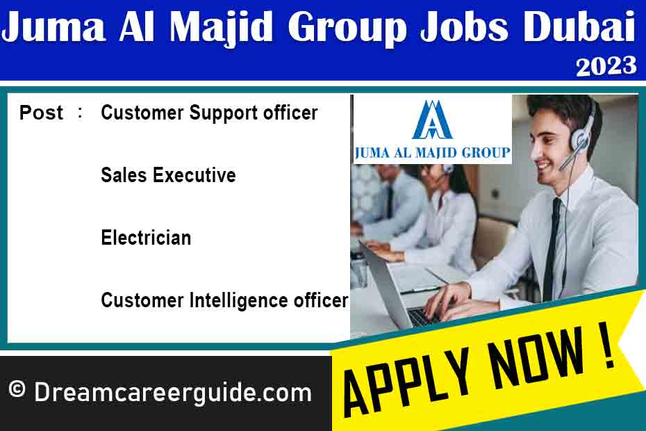 Juma Al Majid Group Vacancy 2023 Latest Job Openings