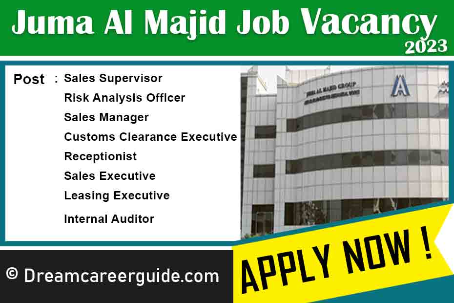 Juma Al Majid Job Vacancy 2023 latest Job Openings