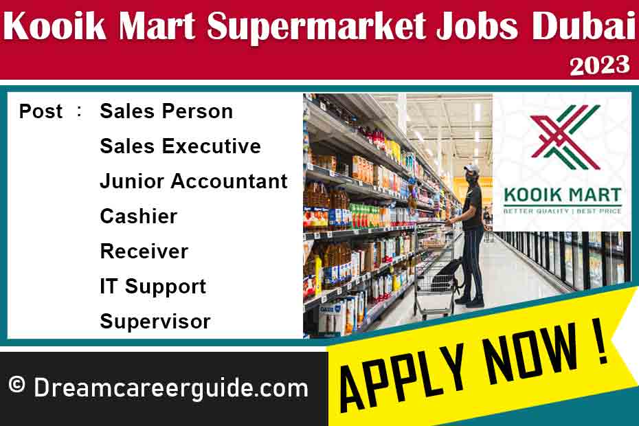 Kooik Mart Supermarket Careers Latest Job Openings 2023