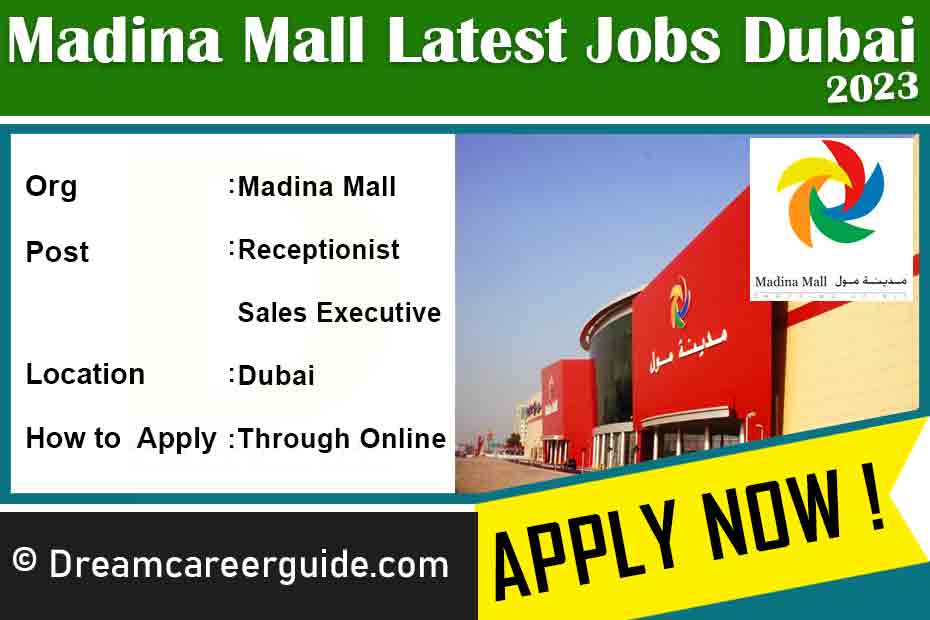 Madina Mall CareersLatest Job Openings 2023