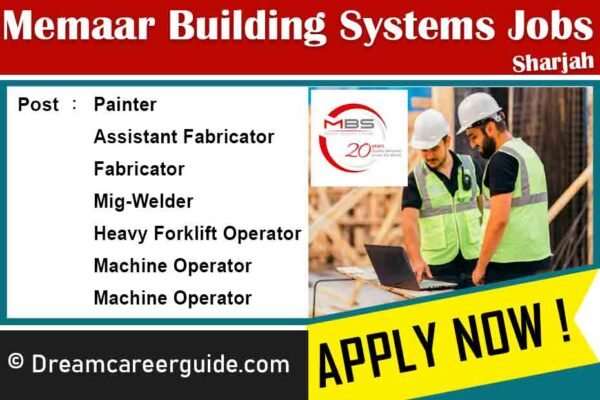 Memaar Building Systems Careers Latest Job Openings 2023