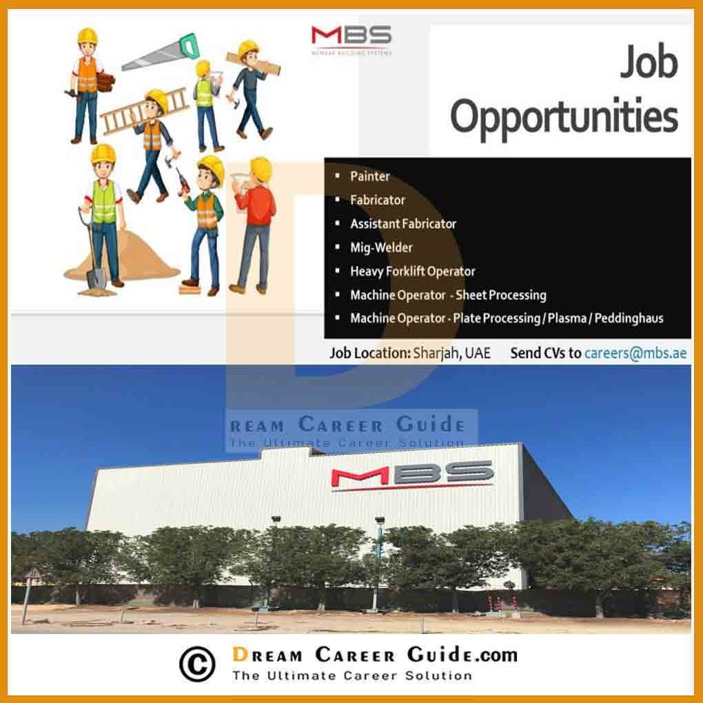 Memaar Building Systems Careers Latest Job Openings 2023