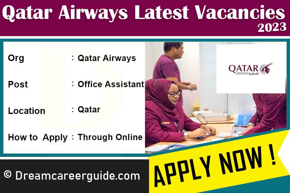 Qatar Airways Careers Latest Job Openings 2023