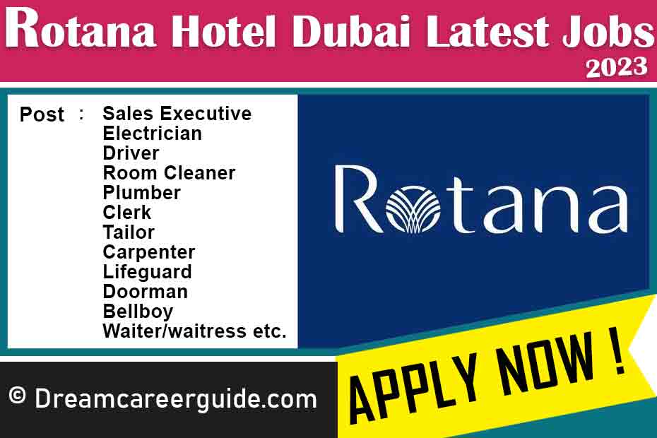 Rotana Careers Latest Job Openings 2023