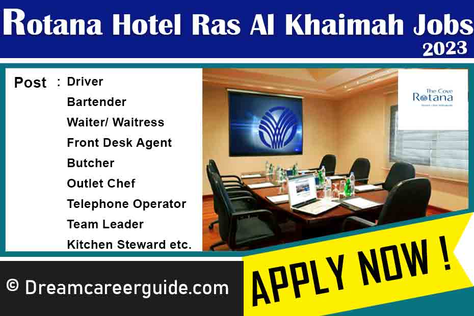Rotana Careers Ras Al Khaimah Latest Job Openings 2023