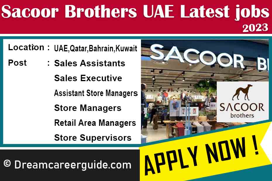 Sacoor Brothers Careers UAE Latest Job Openings 2023