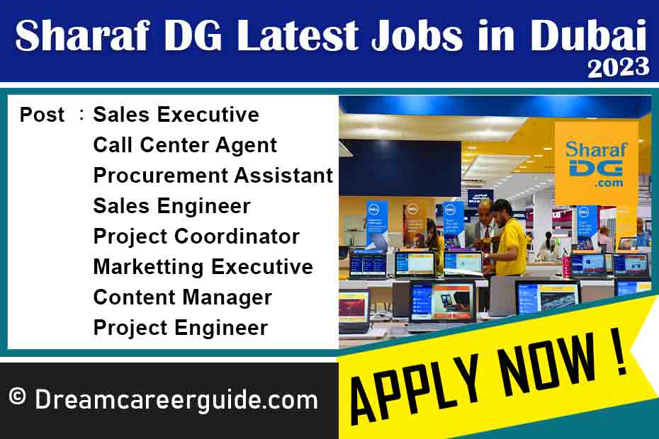 Sharaf DG Careers Latest Job Openings 2023