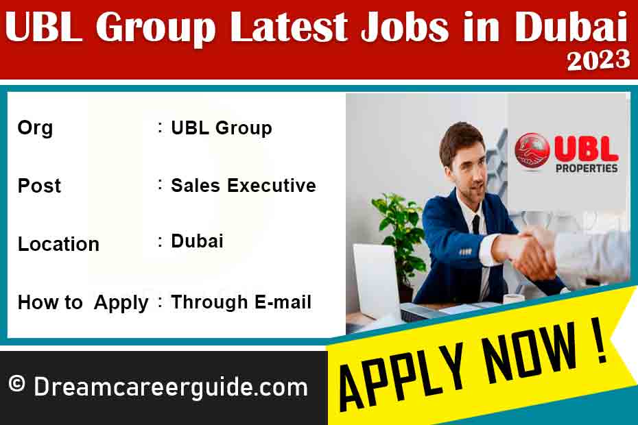 UBL Group Careers Latest Job Openings 2023