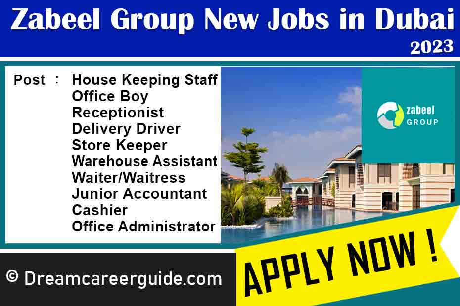 Zabeel Group Careers Latest Job Openings 2023