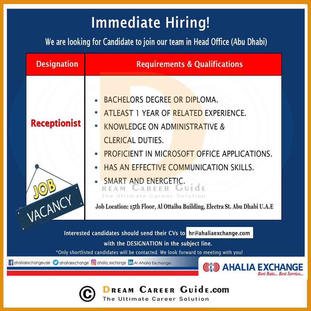 receptionist-job-vacancy-at-imminent-technologies-jobvacancies-lk